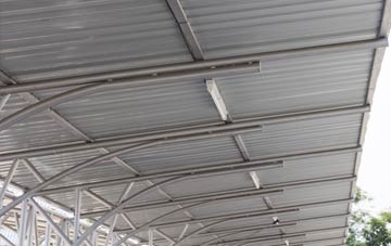 installing Upper Heaton metal roofing